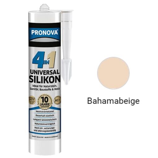 4in1 Universal Silikon Pronova – (300ml) Kartusche Dichtmasse