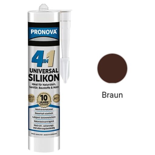 4in1 Universal Silikon Pronova – (300ml) Kartusche Dichtmasse