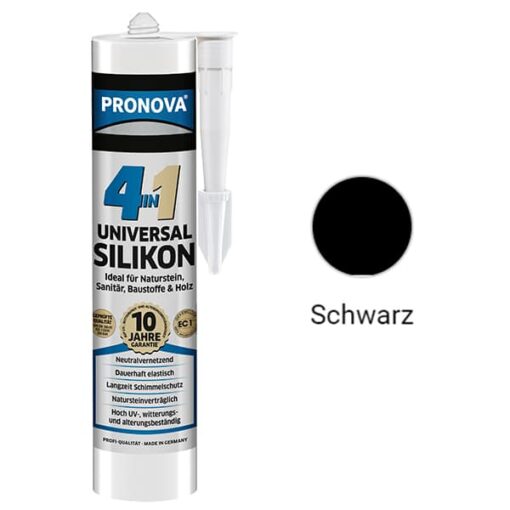 4in1 Universal Silikon Pronova – (300ml) Kartusche Dichtmasse