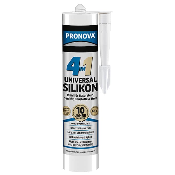 4in1 Universal Silikon Pronova – (300ml) Kartusche Dichtmasse