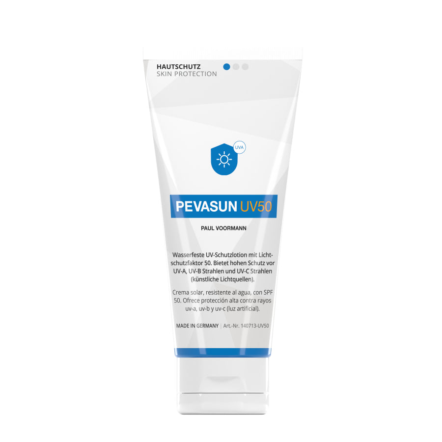 Pevasun UV50 Sonnencreme, Handwerker & Bauarbeiter Hautschutz (Lichtschutzfaktor 50) - 100ml