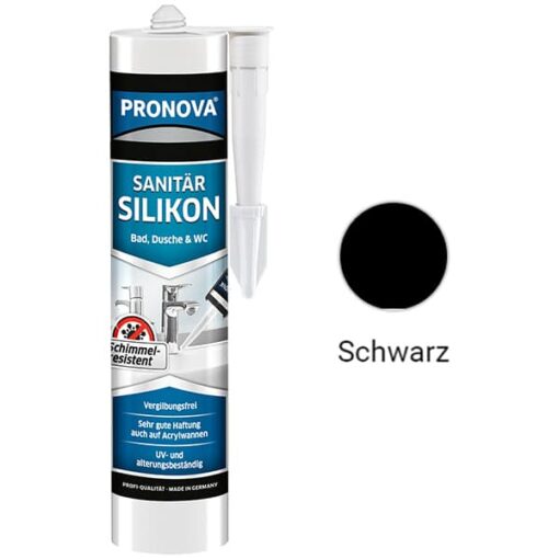Sanitär Silikon Pronova – (300ml) Kartusche Dichtmasse