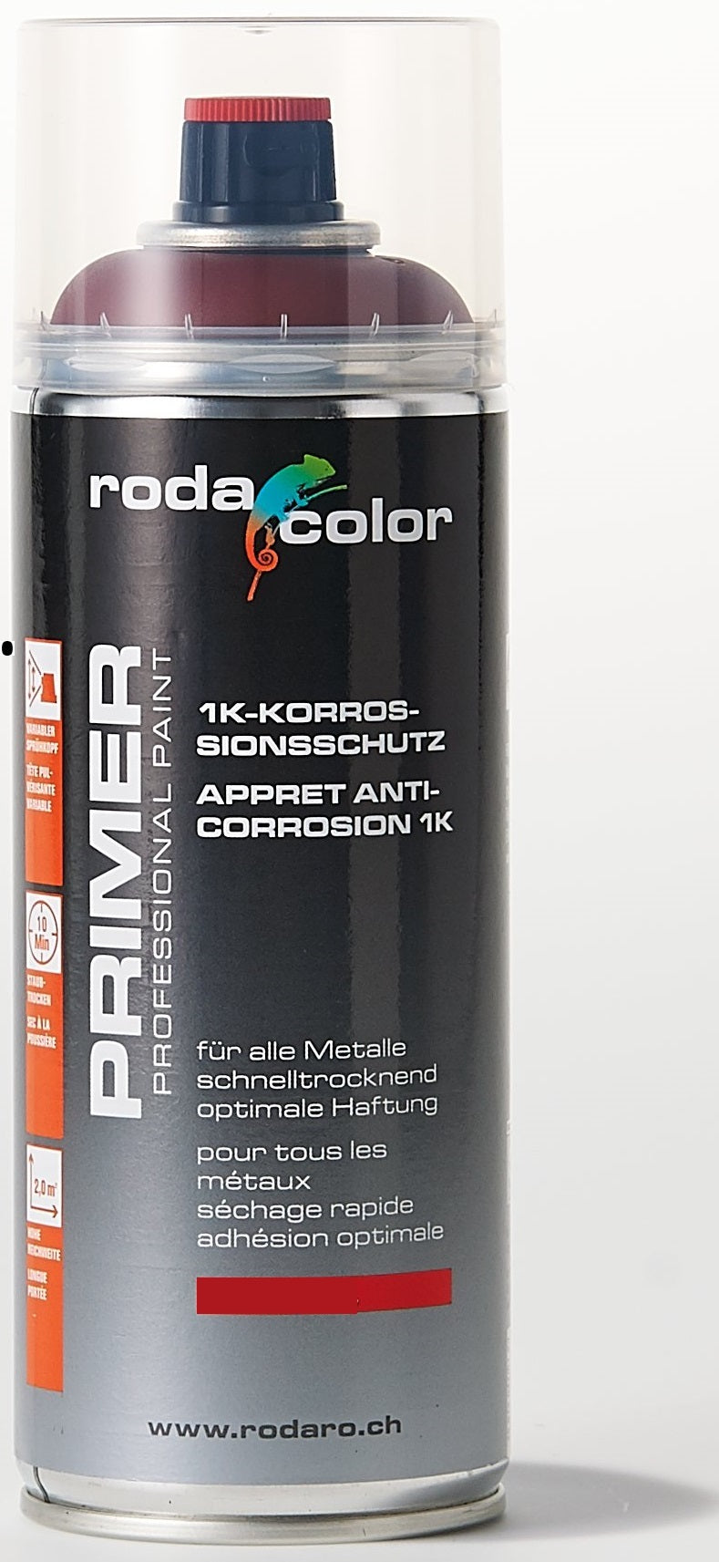 1K-Korrosionsschutz Grundierung, rotbraun, 400ml - Heinrich Schweizer AG