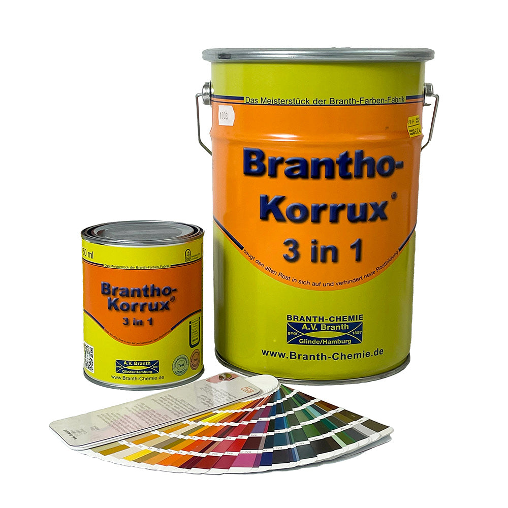 Brantho Korrux 3in1 Rostschutzfarbe Spezialfarben