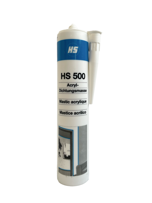 HS Acrylkitt 500 S Pro, RAL9016 weiss, Dichtmasse 310ml